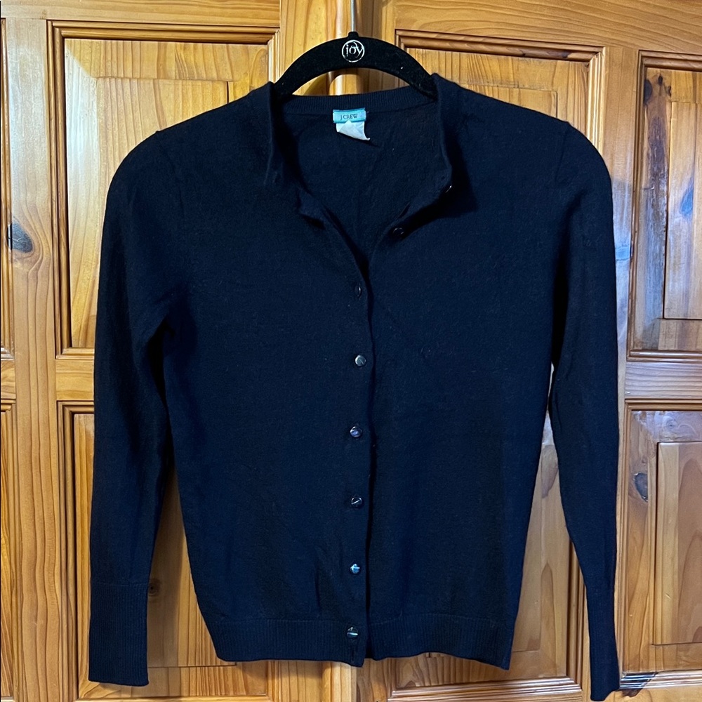 J.Crew Cashmere Button-Up Cardigan